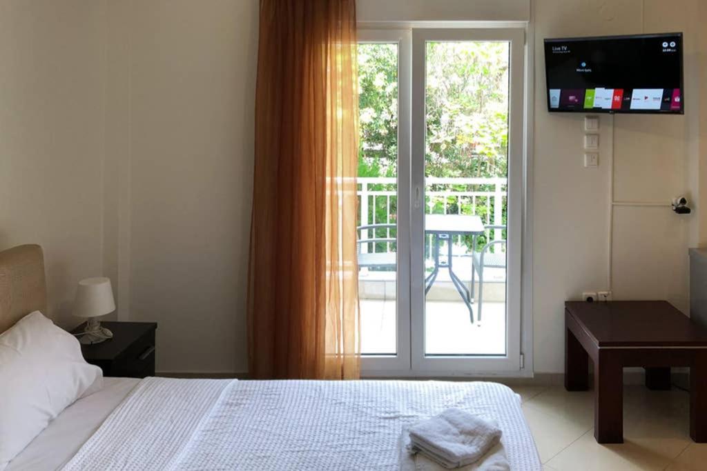 Cozy Studio Near The Beach 1Stfloor Nea Iraklitsa Extérieur photo