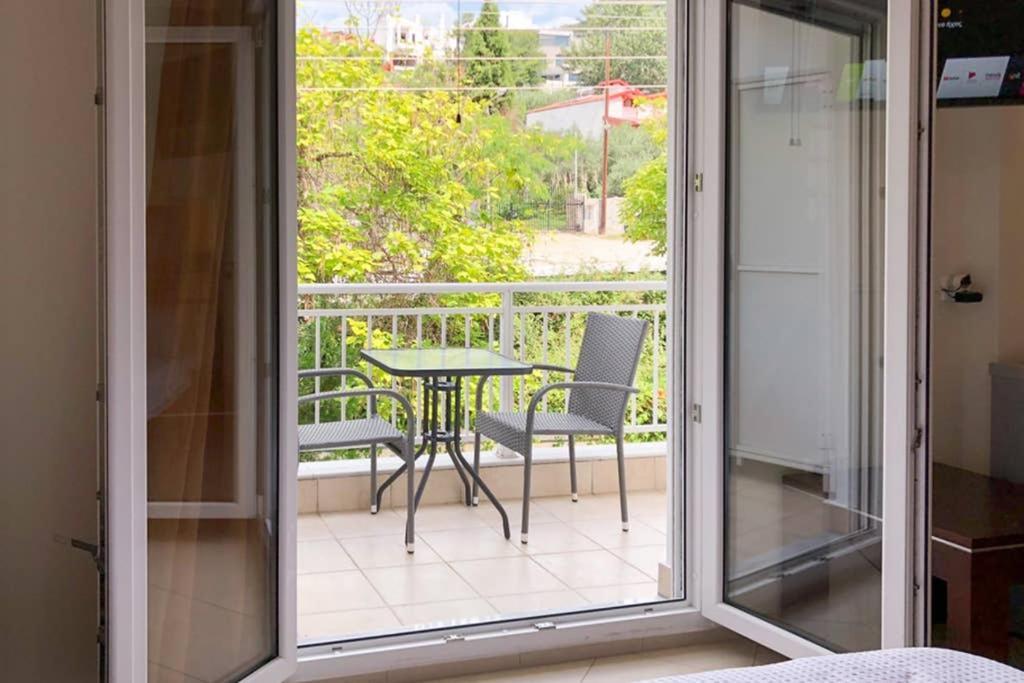 Cozy Studio Near The Beach 1Stfloor Nea Iraklitsa Extérieur photo